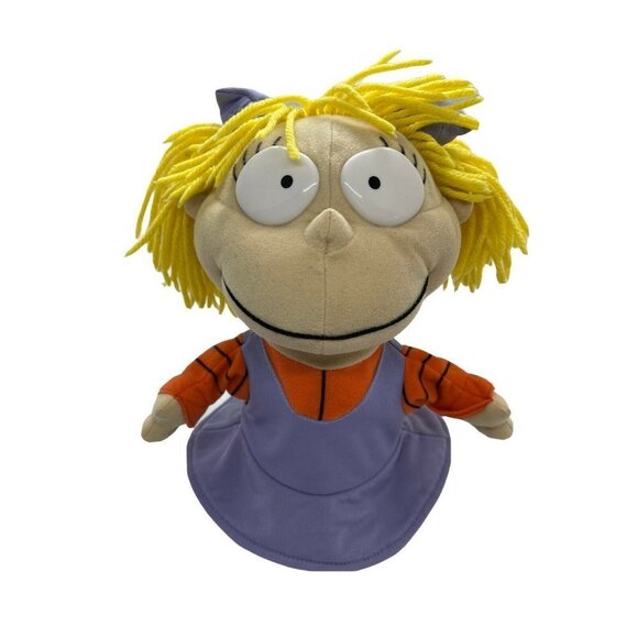 Vtg RUGRATS Plush ANGELICA Hand PUPPET 1998 VIACOM Nickelodeon Stuffed Toy - Picture 1 of 9